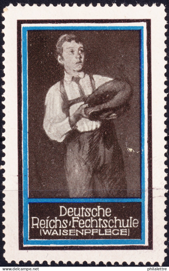 ALLEMAGNE / DEUTSCHLAND Wohltätigkeits-Marke "DEUTSCHE REICHS-FECHTSCHULE (WAISENPFLEGE) " Neuf/Ungebraucht -Ref.008 - Unused Stamps