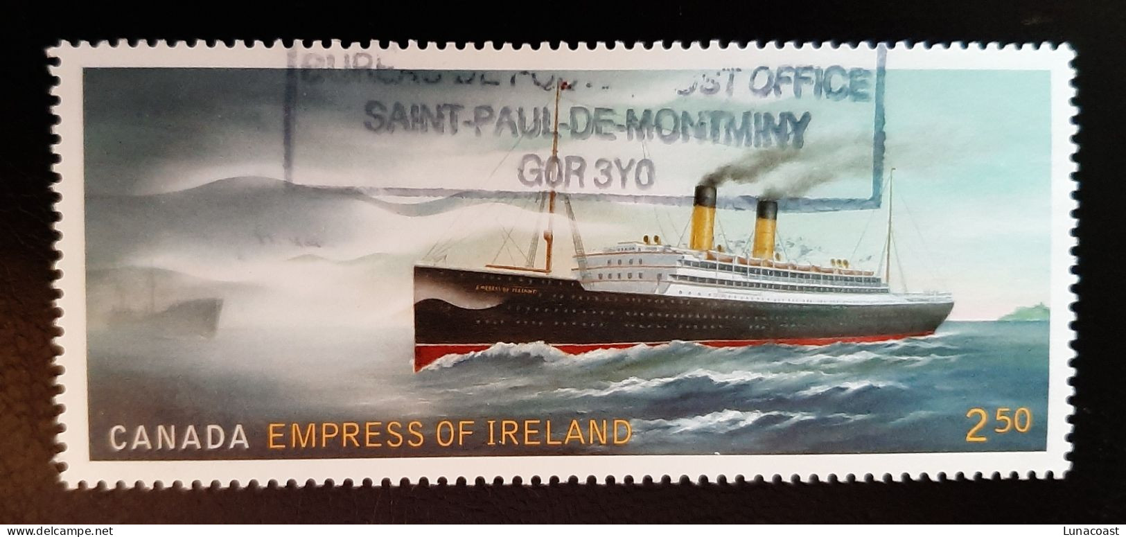 Canada 2014  USED Sc 2746i   2,50$   Empress Of Ireland - Gebruikt