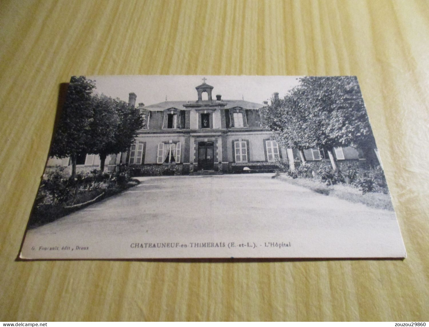 CPA Châteauneuf-les-Thimerais (28).L'Hôpital. - Châteauneuf