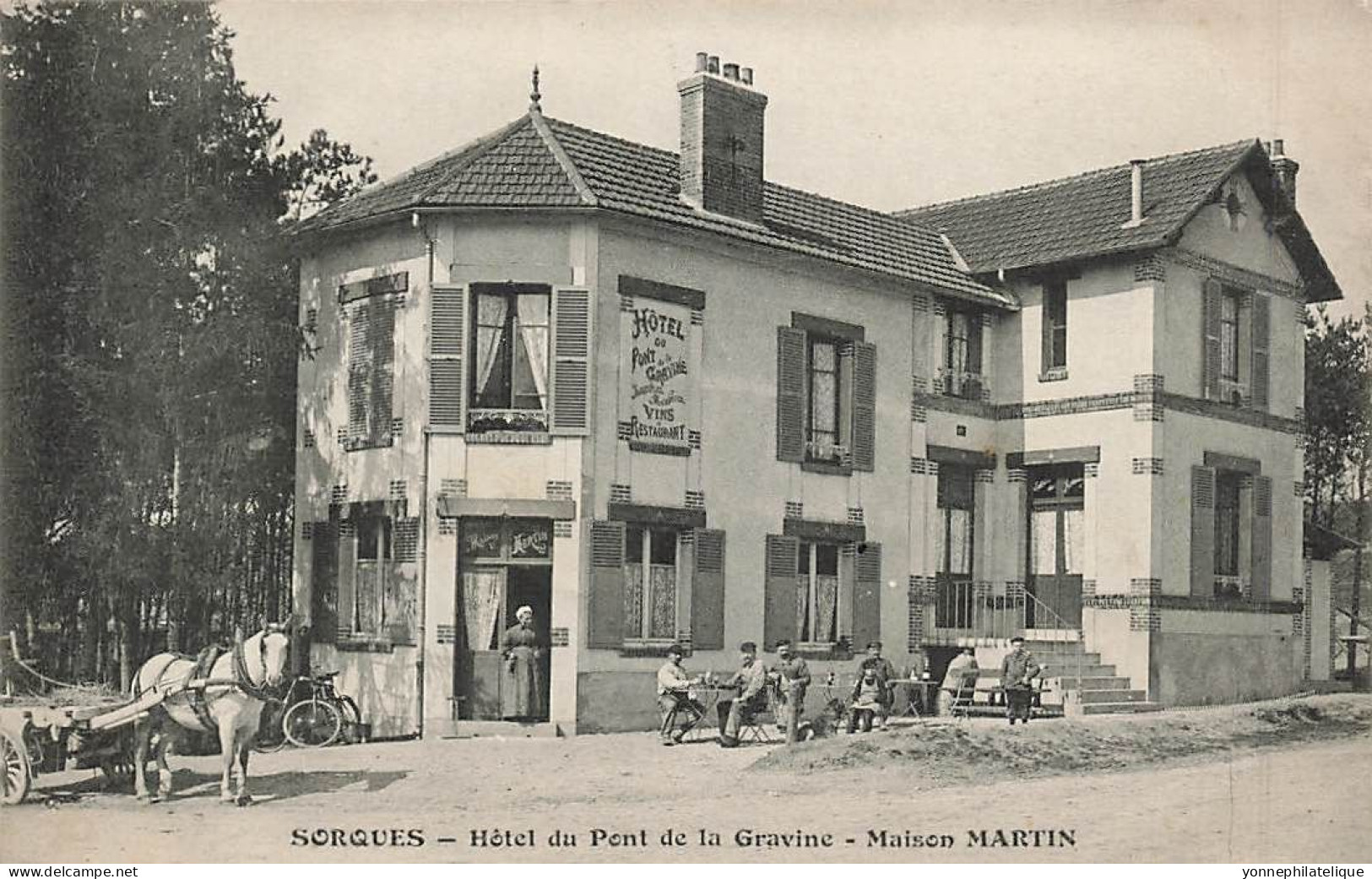 84 - VAUCLUSE - SORGUES - Hôtel Du Pont De La Gravine - Maison MARTIN - 10085 - Sorgues