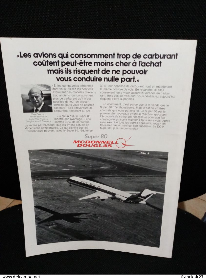 INTERAVIA 8/1981 Revue Internationale Aéronautique Astronautique Electronique - Aviazione