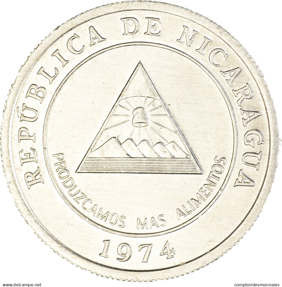 Monnaie, Nicaragua, 5 Centavos, 1974 - Nicaragua