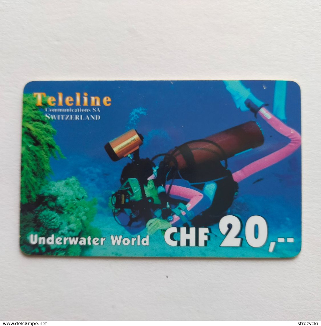 Switzerland - Teleline - Underwater World - Diving - Switzerland