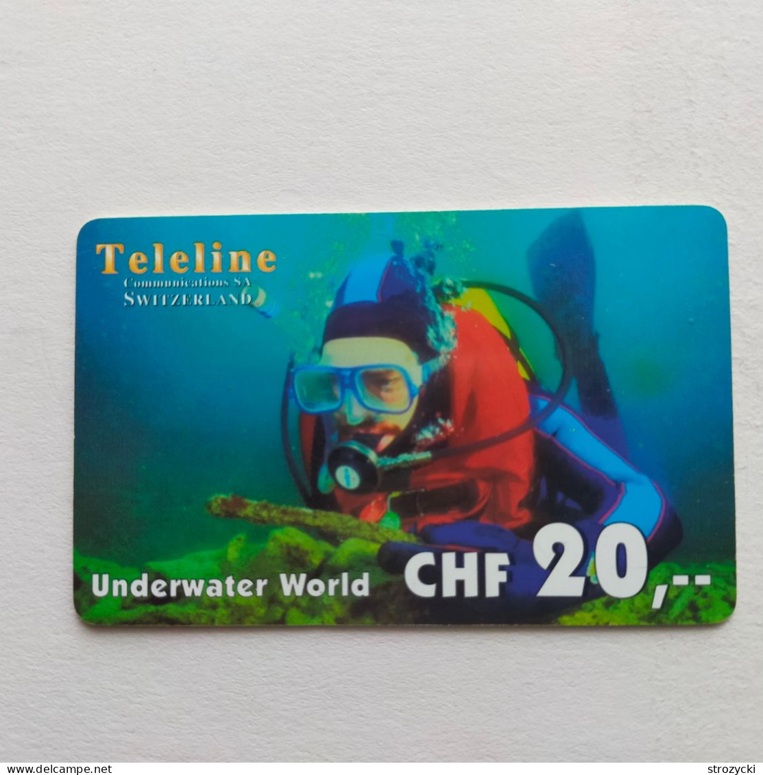 Switzerland - Teleline - Underwater World - Diving - Switzerland