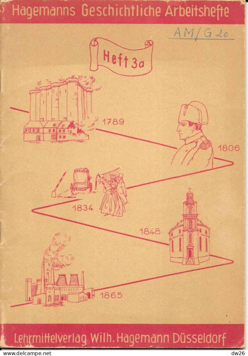 Livre D'Histoire à Colorier (Malbuch) Hagemanns Geschichtliche Arbeitsheste, Hilf 3a - School Books