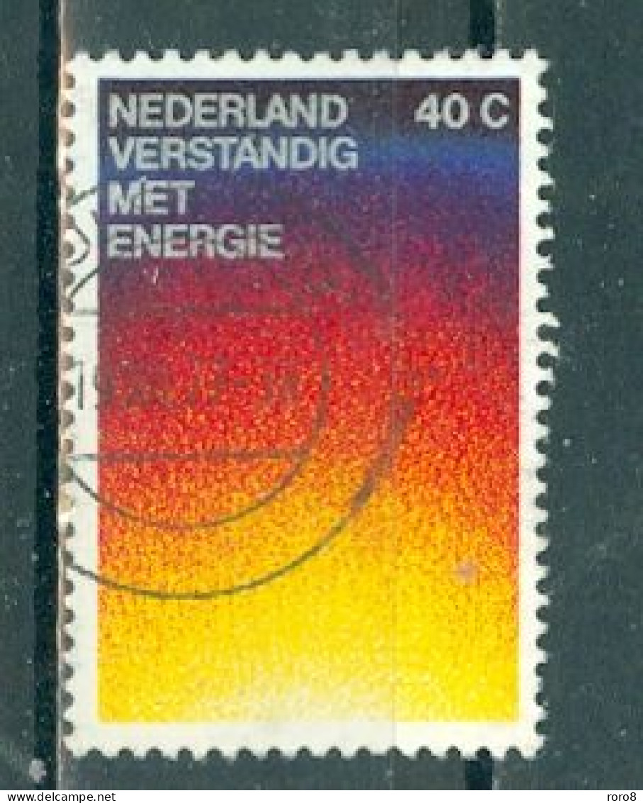 PAYS-BAS - N°1064 Oblitéré - Campagne D'information Nationale Sur L'économie De L'énergie. - Used Stamps