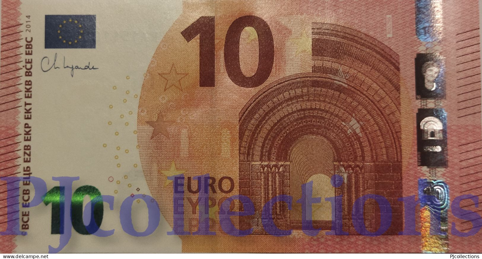 EUROPEAN UNION 10 EURO 2014 PICK NEW UNC PREFIX "RA" - 10 Euro