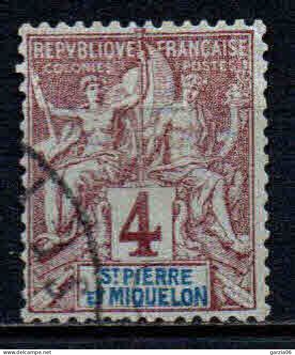 St Pierre Et Miquelon    - 1892 - Type Sage - N° 61 - Oblit - Used - Usati