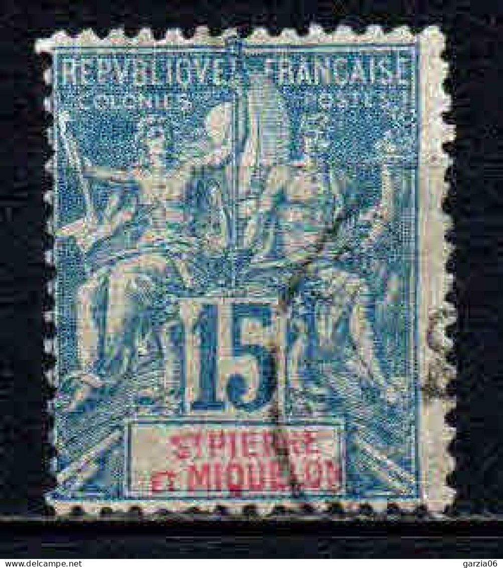 St Pierre Et Miquelon    - 1892 - Type Sage - N° 64 - Oblit - Used - Used Stamps