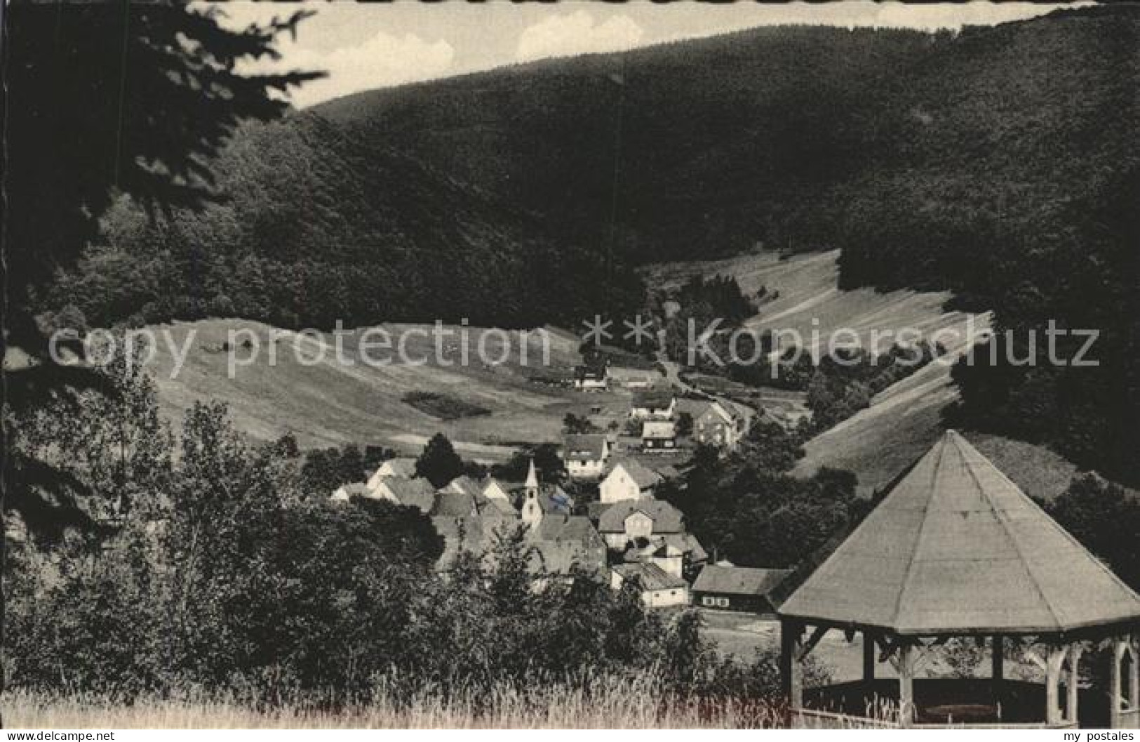 41598733 Lonau Blick Vom Pavillon Ins Kirchtal Herzberg Am Harz - Herzberg