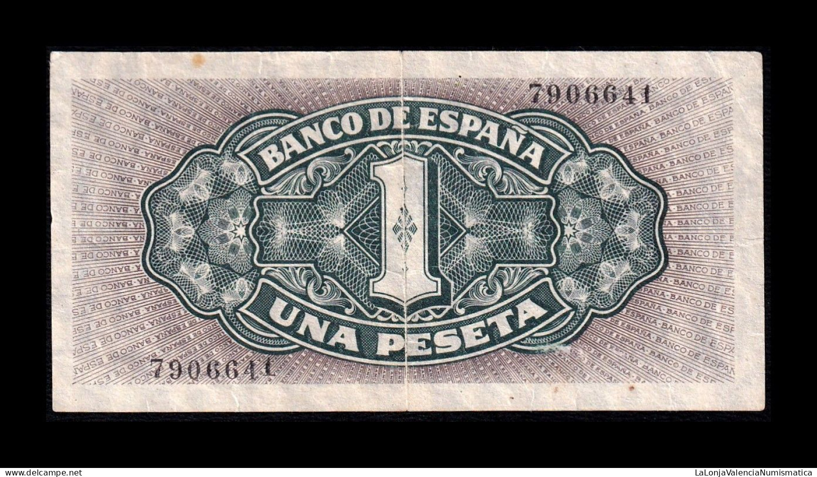 España Spain 1 Peseta Carabela 1940 Pick 122 Sin Serie Ebc Xf - 1-2 Pesetas