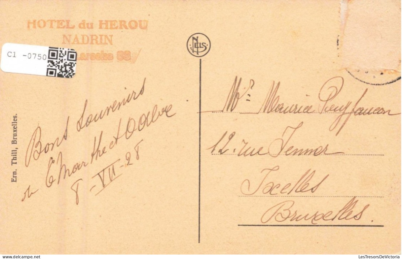 BELGIQUE - Le Hérou - Carte Postale Ancienne - La-Roche-en-Ardenne