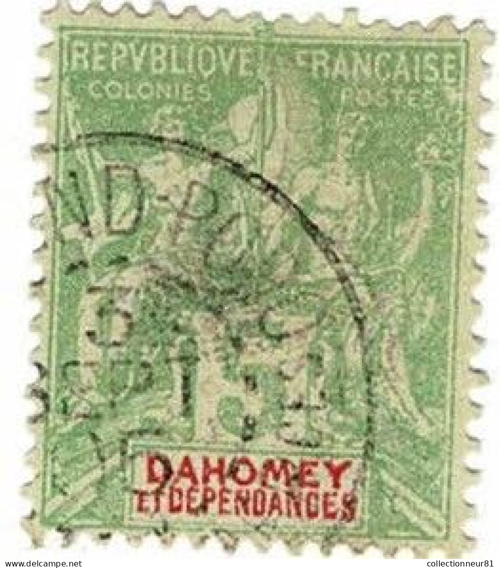 DAHOMEY N° 9 Cote Yvert 6€ Obli - Usati