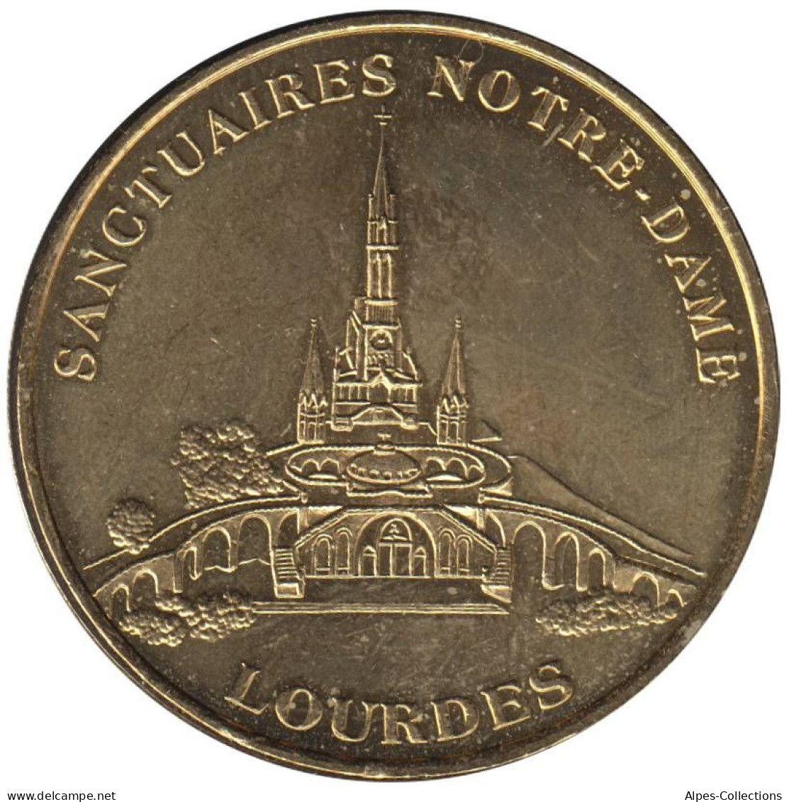 65-0207 - JETON TOURISTIQUE MDP - Lourdes - Sanctuaires - Avec Différent - ND.4 - Ohne Datum
