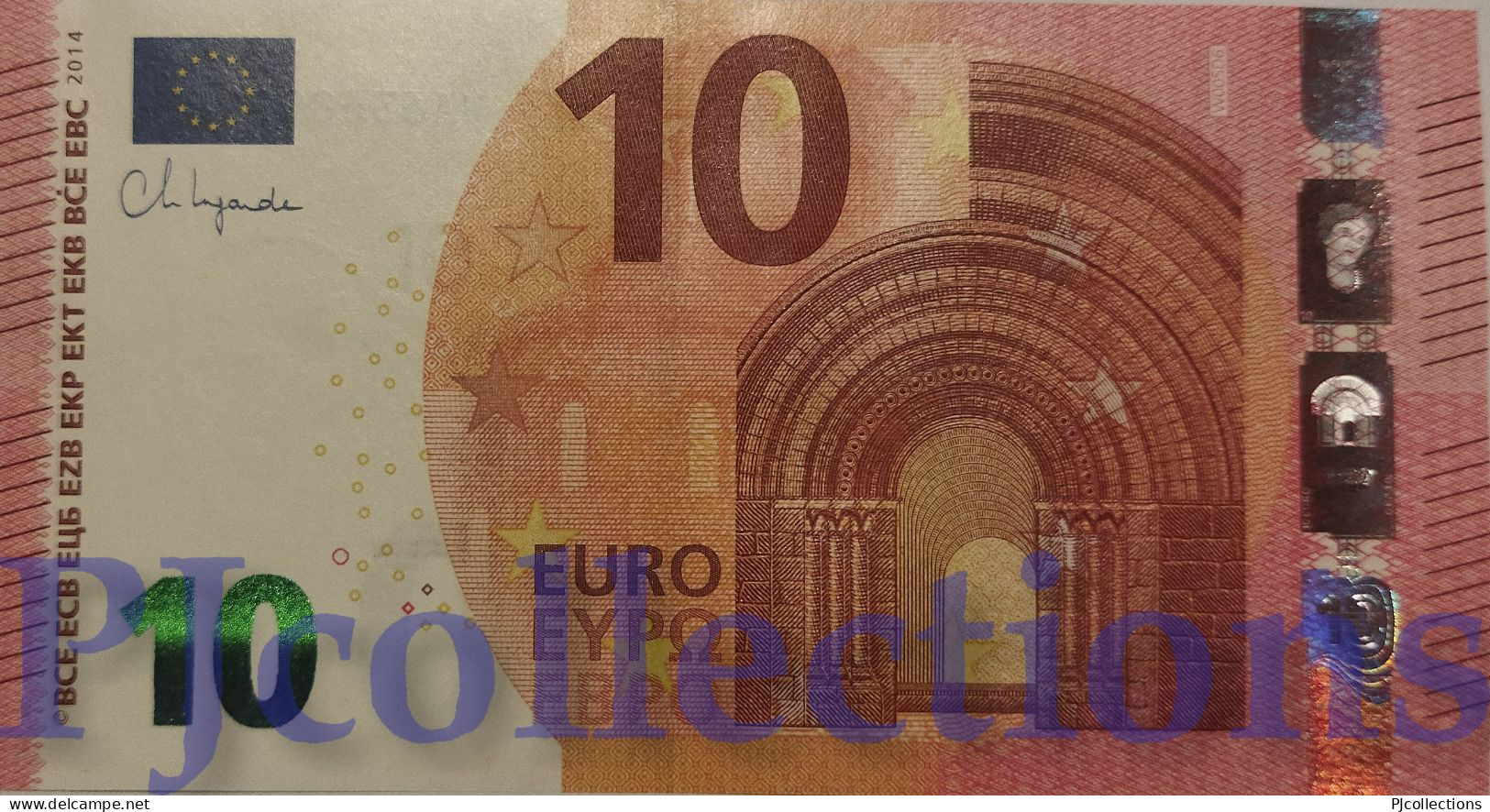 EUROPEAN UNION 10 EURO 2014 PICK NEW UNC PREFIX "WA" - 10 Euro