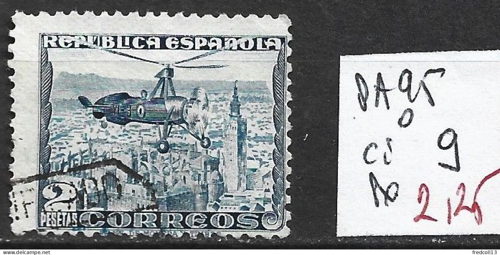 ESPAGNE PA 95 Oblitéré Côte 9 € - Used Stamps