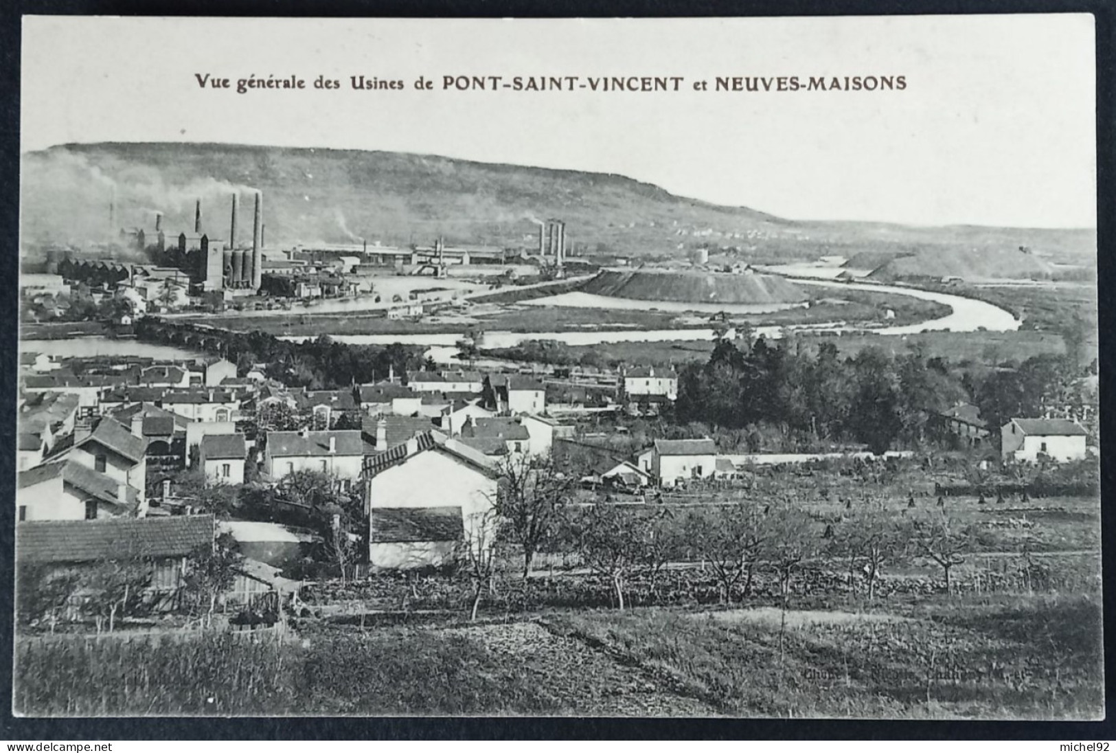 CPA - Vue Générale Des Usines De Pont-Saint-Vincent à Neuves-Maisons - Neuves Maisons