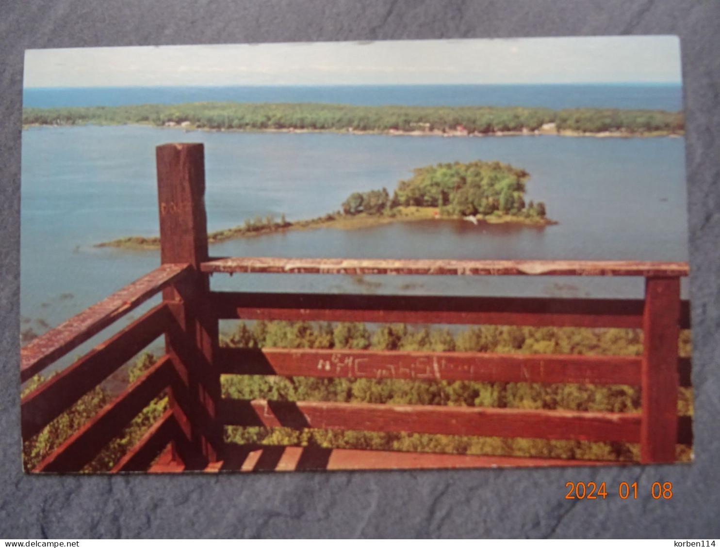 OBSERVATION TOWER POTAWATOI STATE PARK - Green Bay