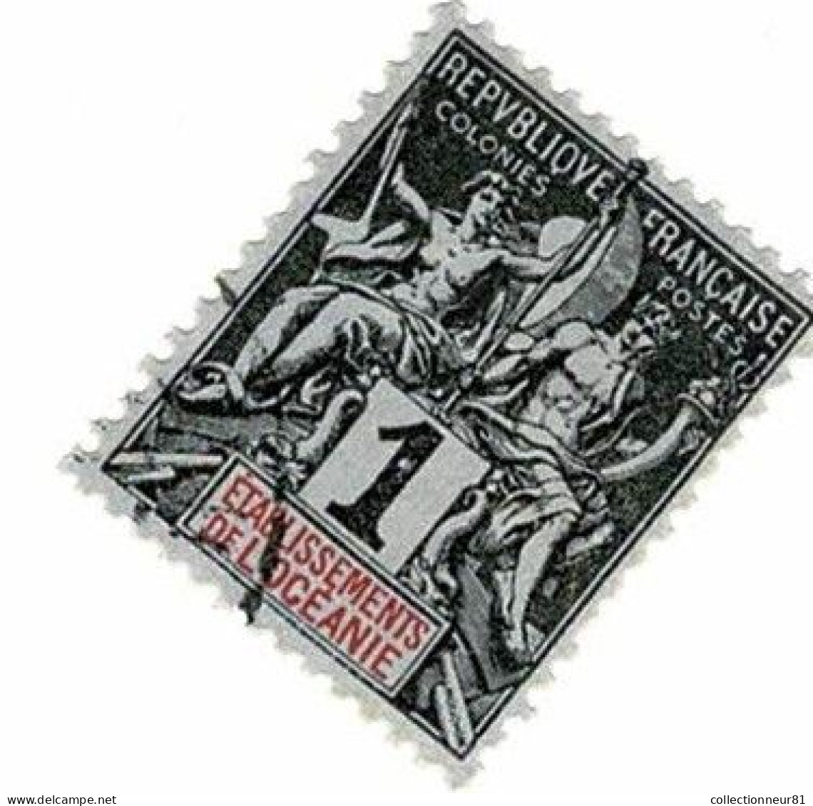 OCEANIE N° 1 Cote Yvert 2€ Obli - Used Stamps