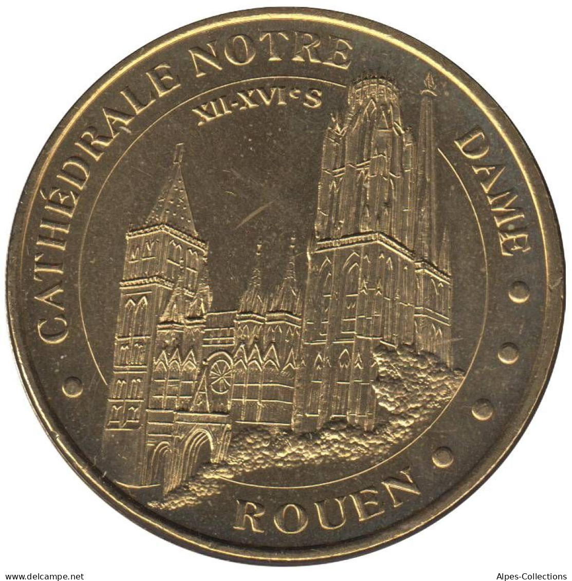 76-0292 - JETON TOURISTIQUE MDP - Rouen - Cathédrale Notre Dame - 2005.1 - 2005