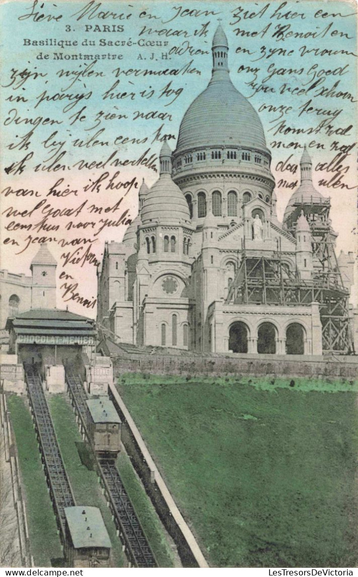 FRANCE - 75 - Paris - Basilique Du Sacré-Cœur De Montmartre - Carte Postale Ancienne - Altri Monumenti, Edifici