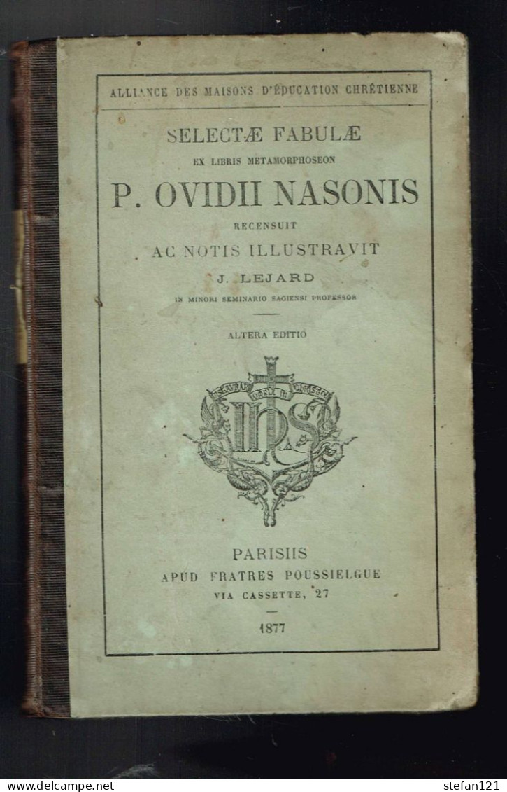 Selectae Fabulae - P. Ovidii Nasonis - 1977 - 224 Pages 16,7 X 11 Cm - Livres Anciens
