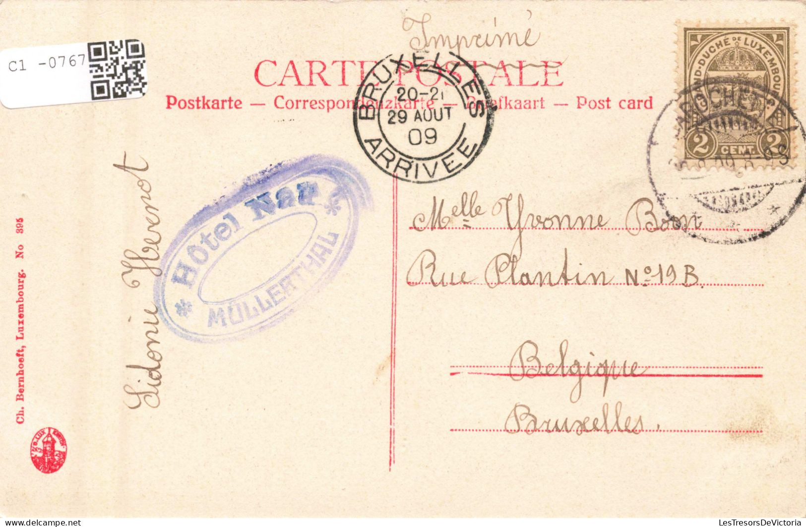 LUXEMBOURG - Suisse Luxembourgeoise - Rochers Près De L'Eulenburg - Carte Postale Ancienne - Autres & Non Classés