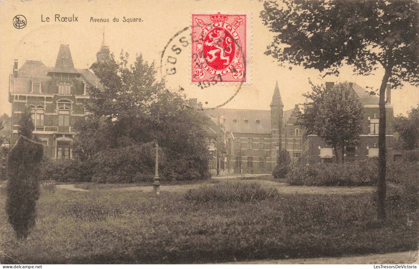 BELGIQUE - Le Roeulx - Avenue Du Square - Carte Postale Ancienne - Le Roeulx