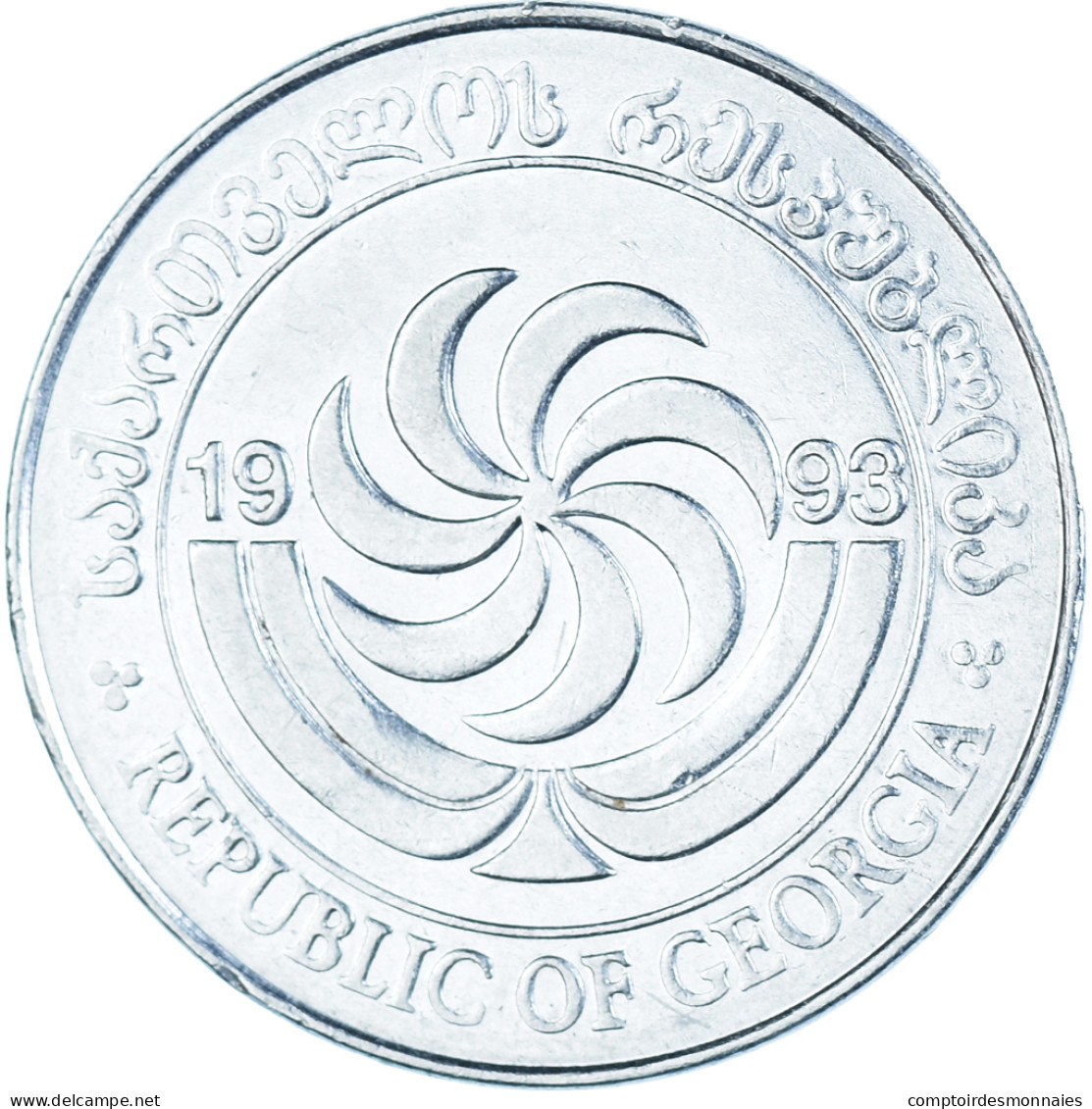 Monnaie, Géorgie, 5 Thetri, 1993 - Georgia
