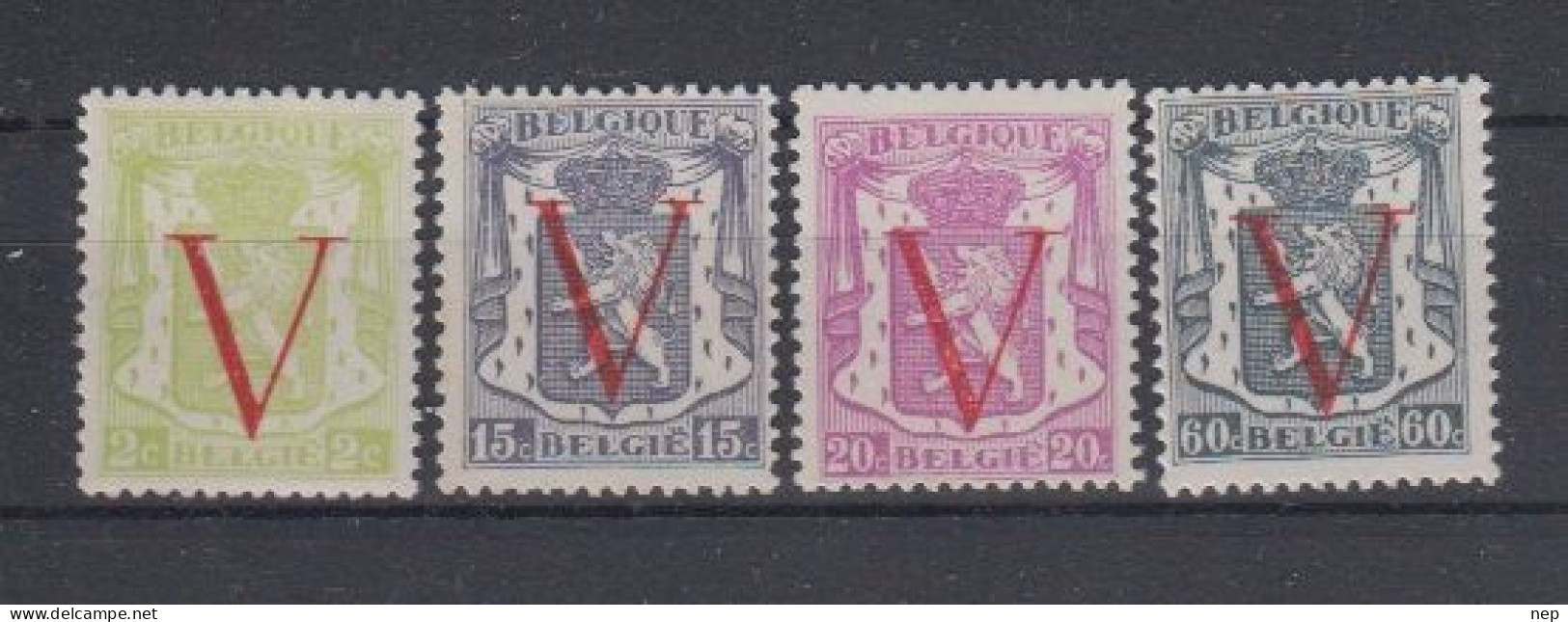 BELGIË - OBP -  1944 - Nr 670/73 - MNH** - 1935-1949 Small Seal Of The State