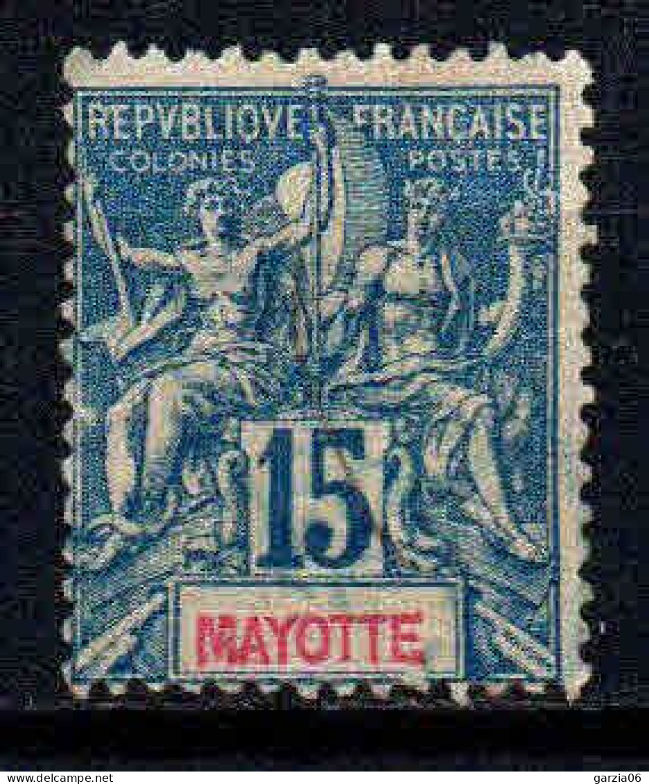 Mayotte - 1892   -  N° 6  - Oblitéré - Used - Oblitérés