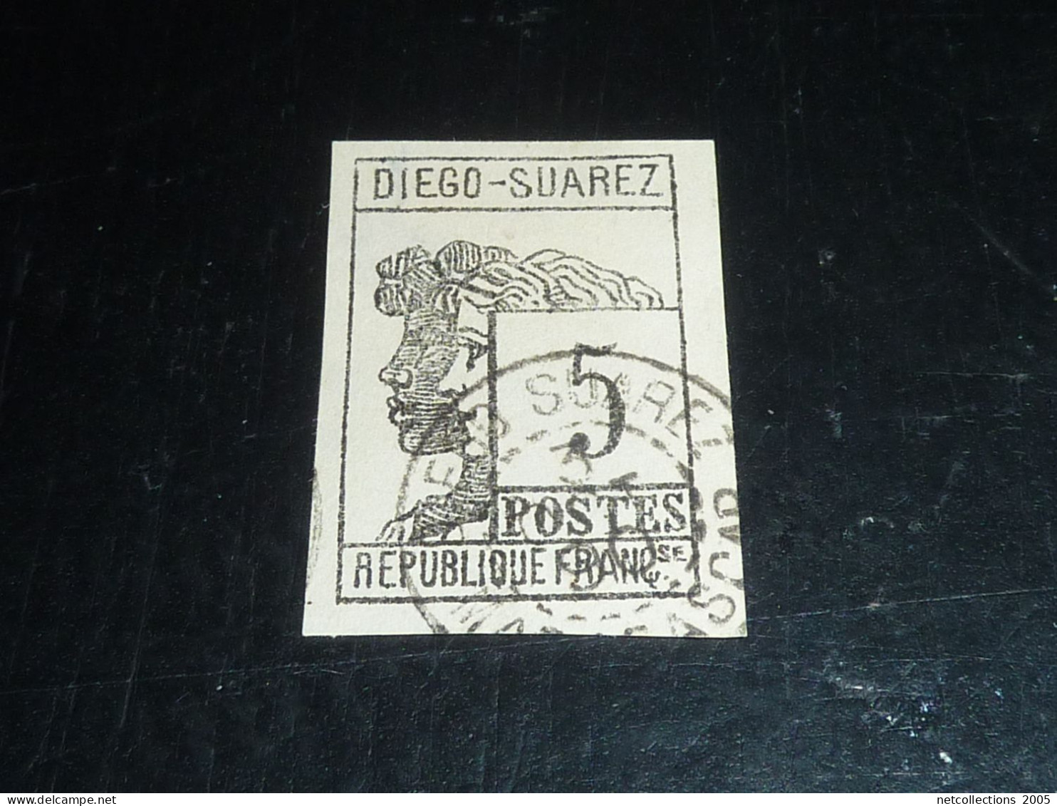 DIEGO SUAREZ - 1890 N°7 REPUBLIQUE FRANCAISES OBLITERE (CV) - Gebruikt