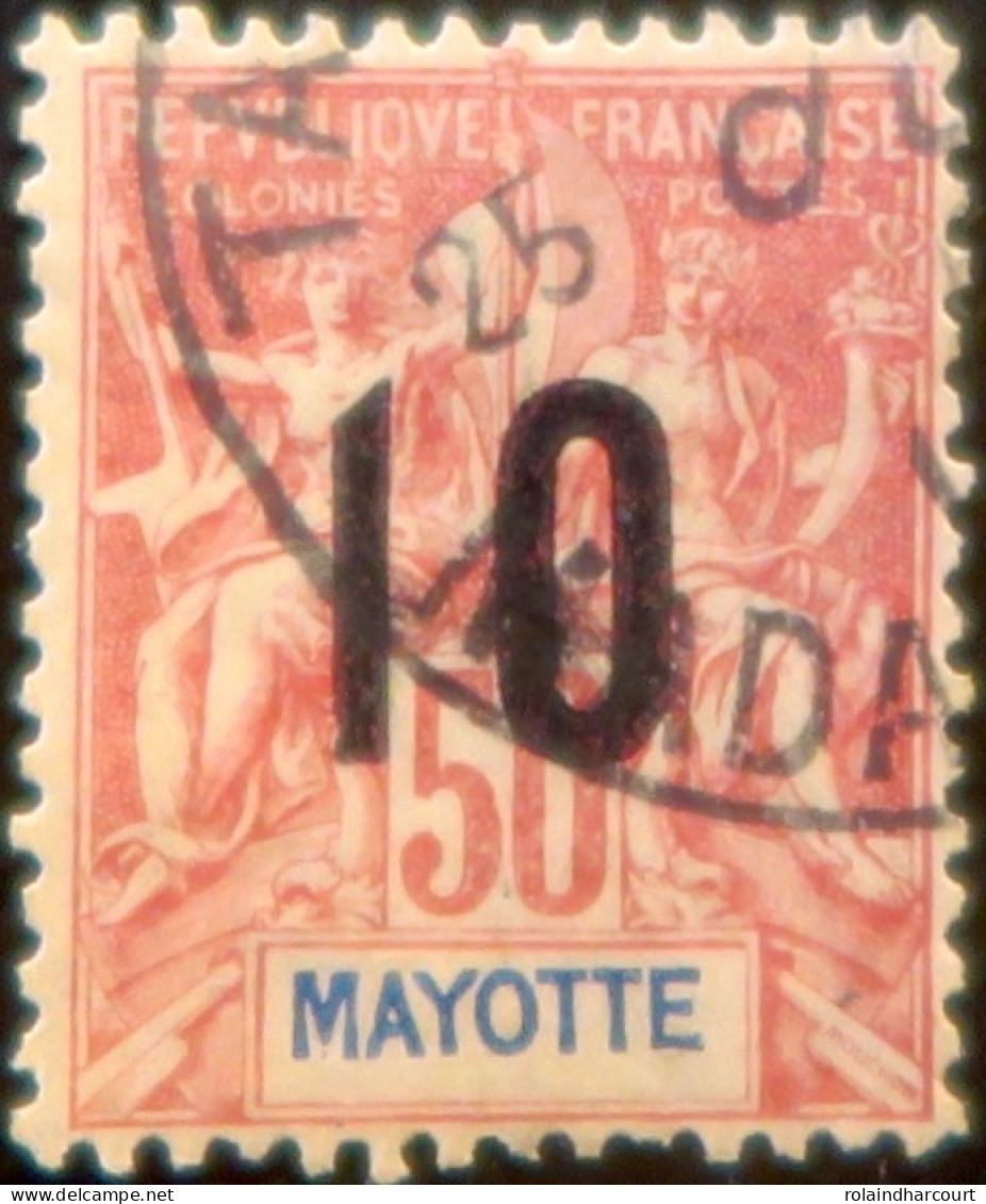 LP3972/423 - 1912 - COLONIES FRANÇAISES - MAYOTTE - N°29 Oblitéré - Gebruikt