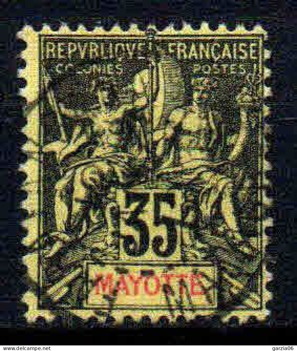 Mayotte - 1900   - Type Sage -  N° 18  - Oblitéré - Used - Used Stamps