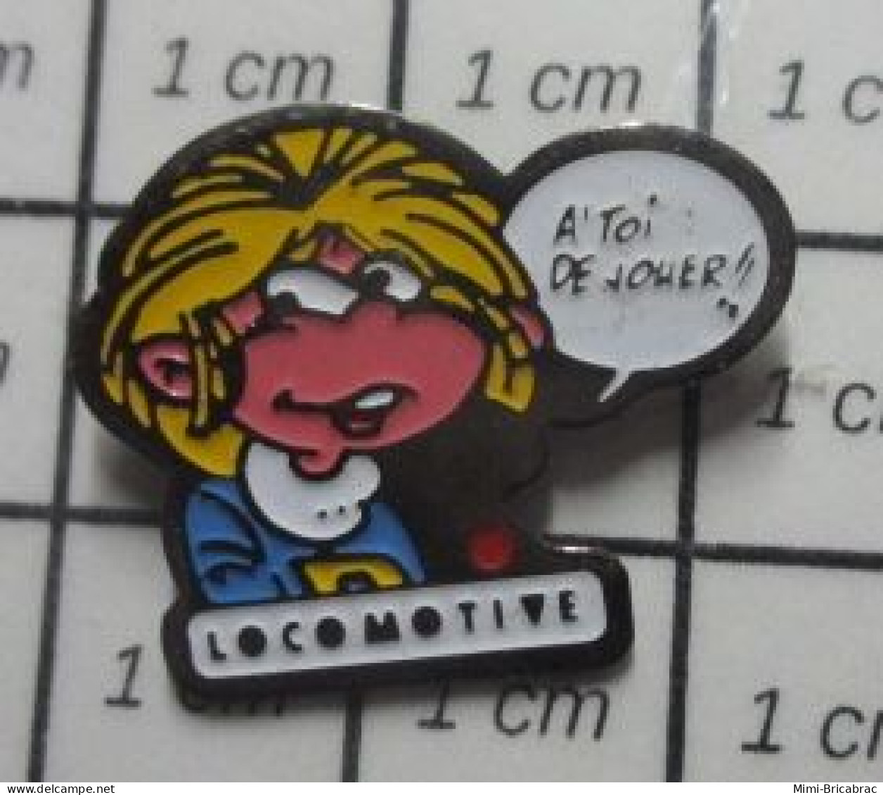 2922 Pin's Pins / Beau Et Rare / JEUX / LOCOMOTIVE A TOI DE JOUER - Juegos