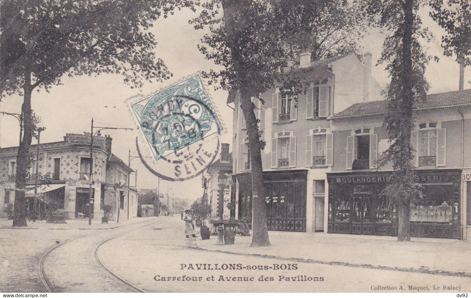 SEINE SAINT DENIS LES PAVILLONS SOUS BOIS CARREFOUR ET AVENUE DES PAVILLONS - Les Pavillons Sous Bois