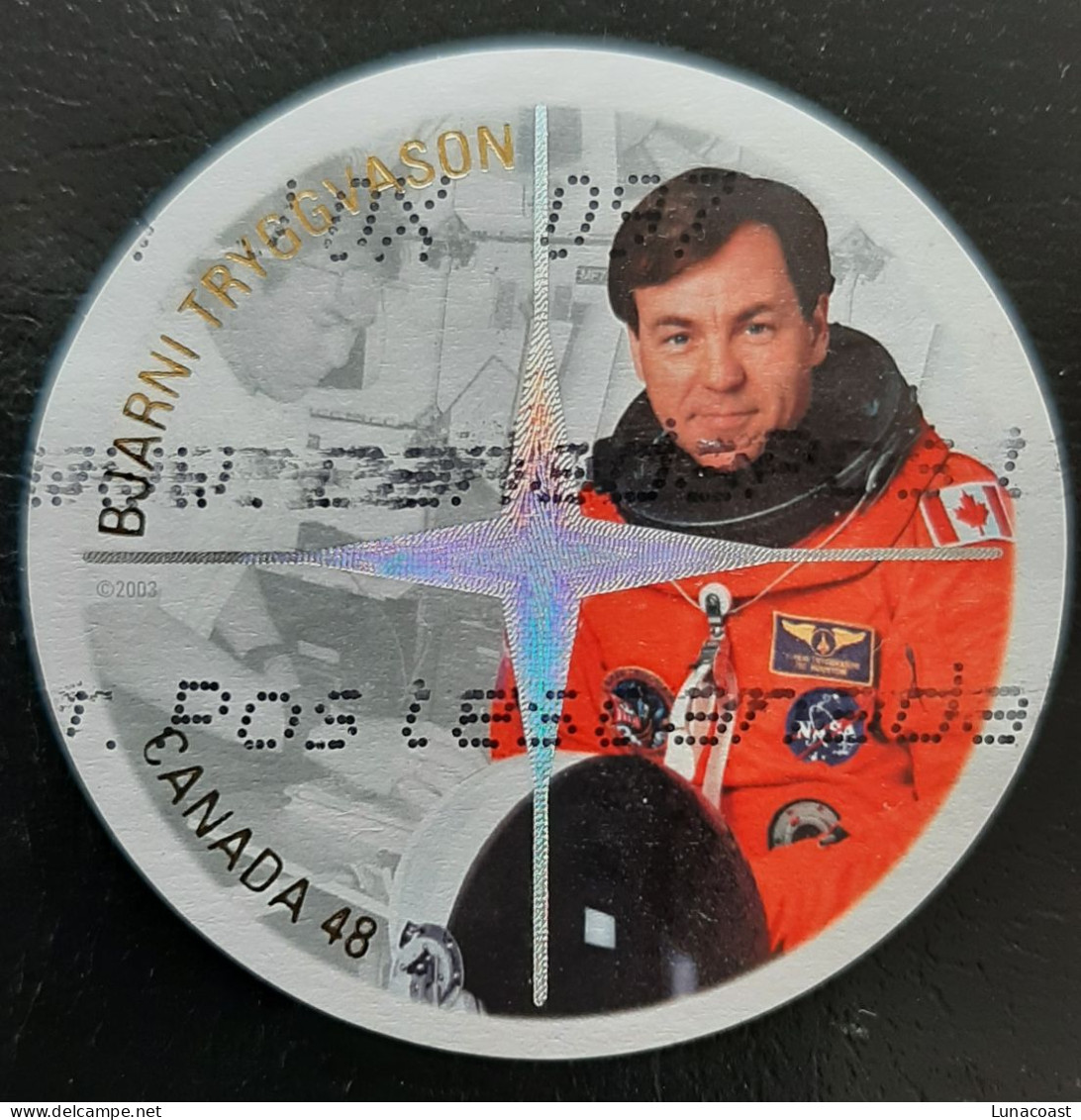 Canada 2003  USED Sc 1999f   48c  Astronauts, Bjarni Tryggvason - Gebraucht