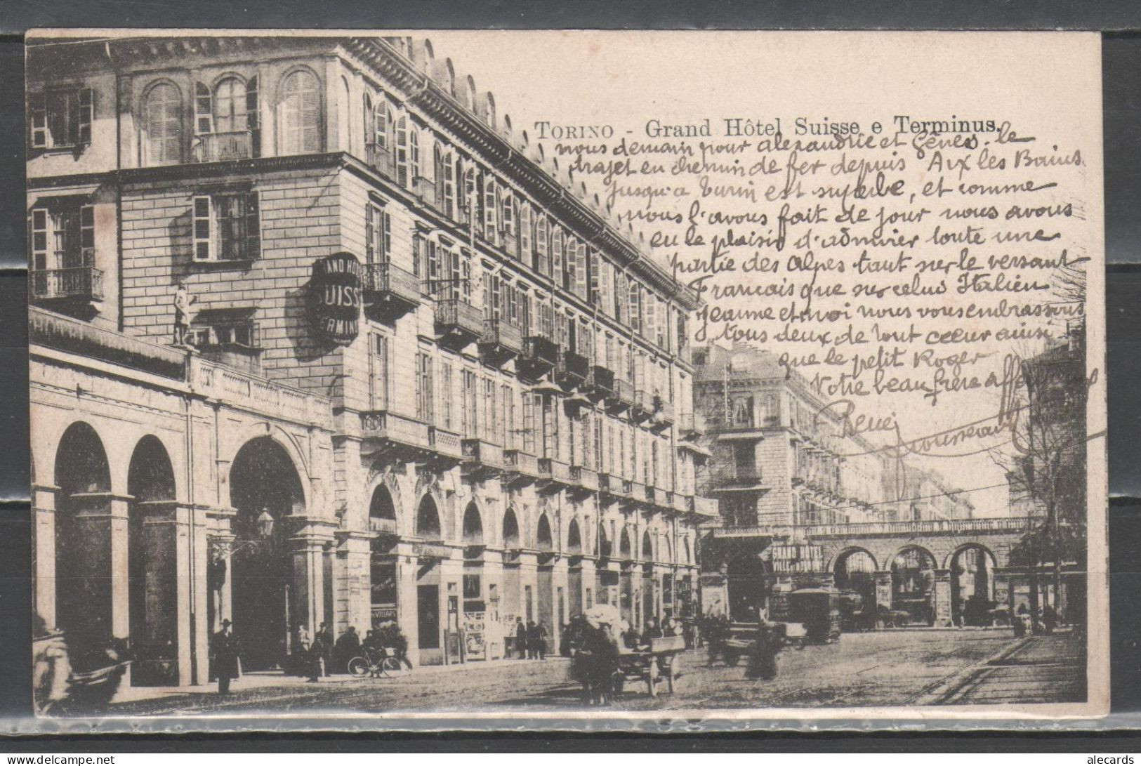 Torino - Grand Hotel Suisse E Terminus - Cafés, Hôtels & Restaurants