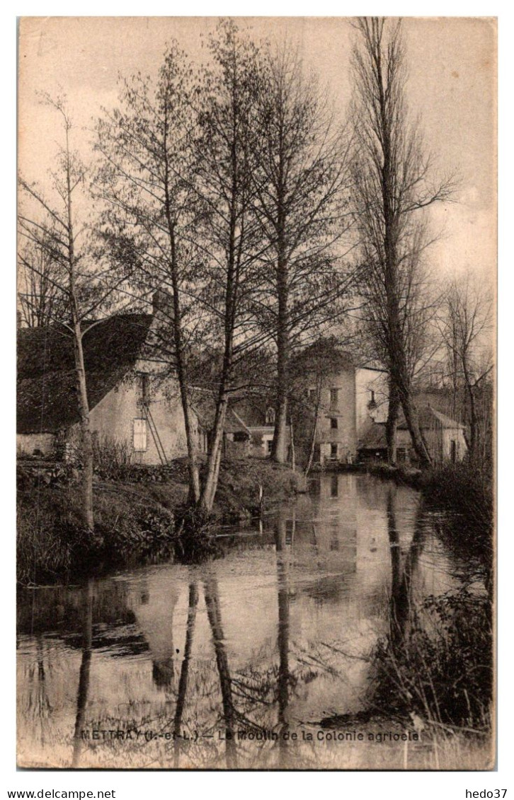 Mettray - Le Moulin De La Colonie Agricole - Mettray