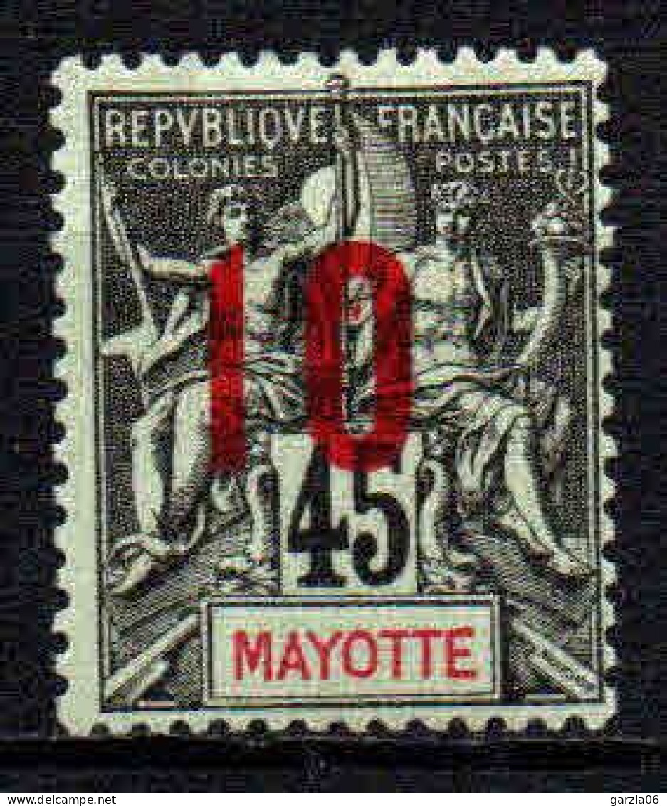 Mayotte - 1912 - Type Sage Surch   -  N° 28   Neufs * - MLH - Neufs