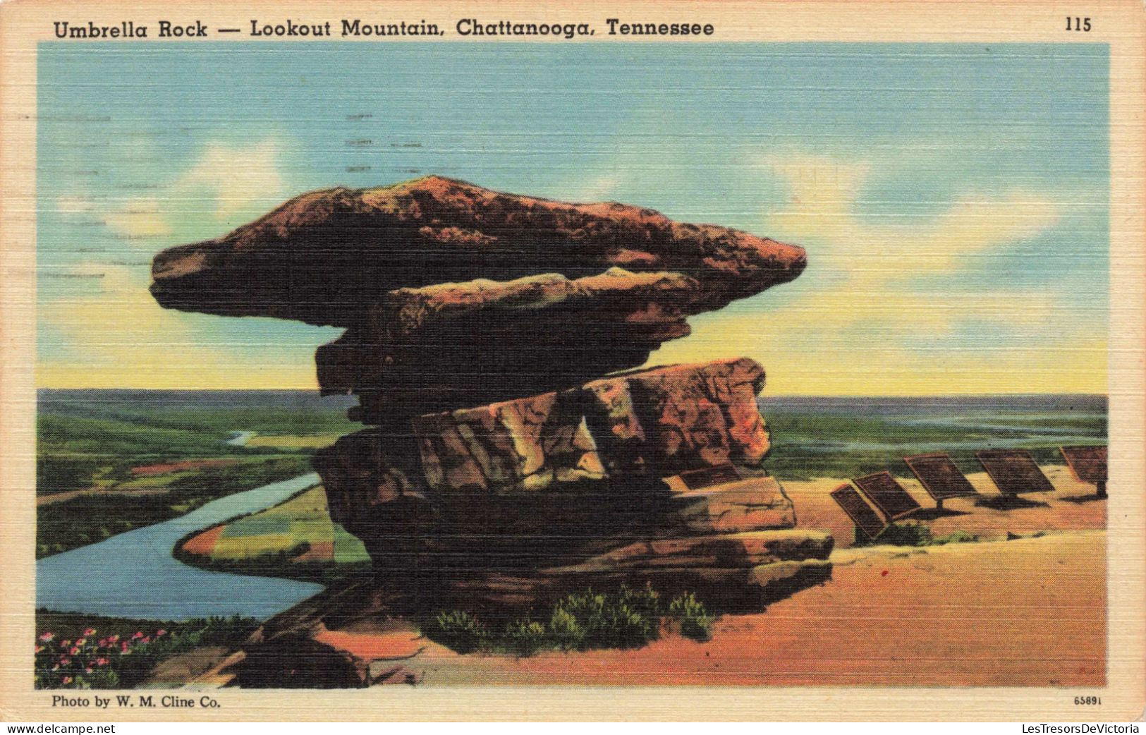 ETATS-UNIS - Chattanooga - Tennessee - Lookout Mountain - Umbrella Rock - Carte Postale Ancienne - Chattanooga