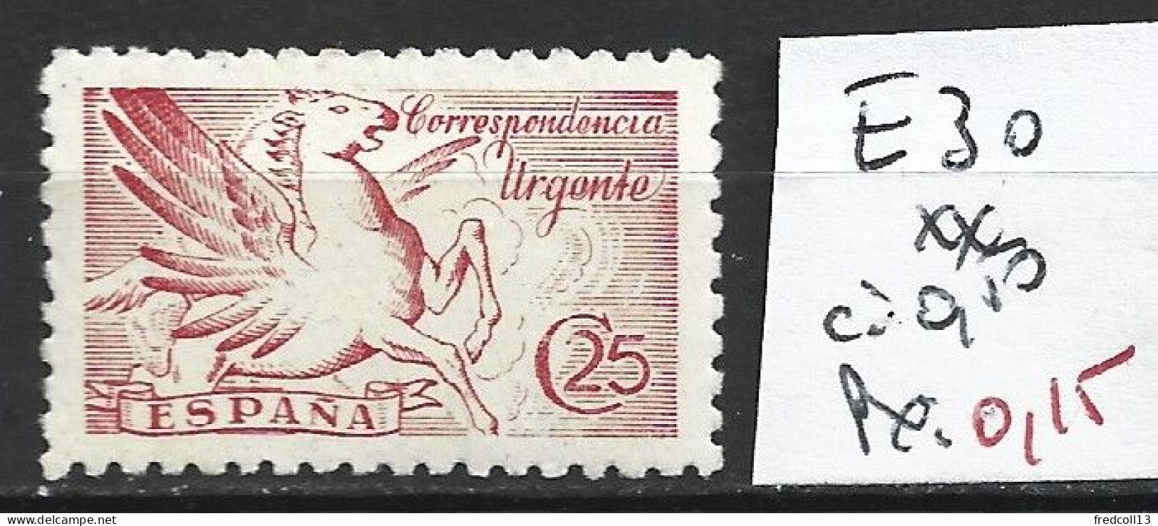 ESPAGNE EXPRES 30 ** Côte 0.50 € - Eilbriefmarken