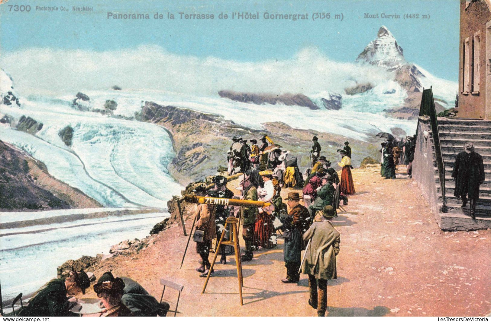 SUISSE - Gornergrat - Panorama De La Terrasse De L'Hôtel - Carte Postale Ancienne - Other & Unclassified