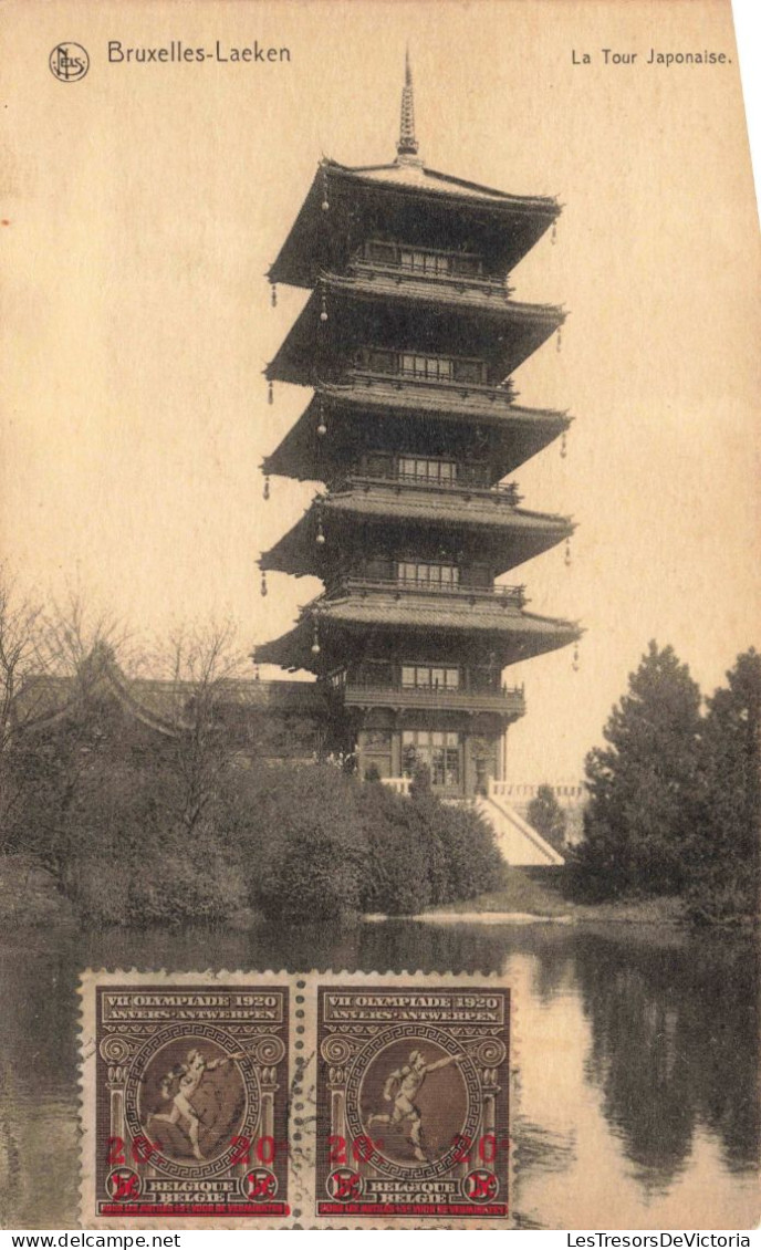 BELGIQUE - Bruxelles-Laeken - La Tour Japonaise - Carte Postale Ancienne - Otros & Sin Clasificación