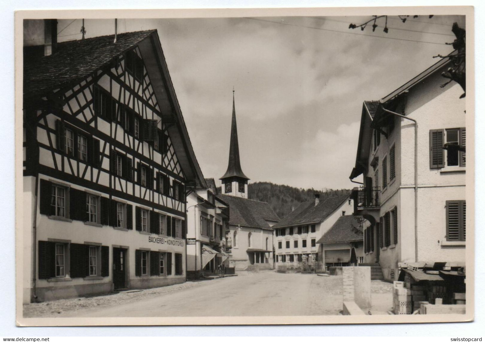 TURBENTHAL Dorfpartie Bäckerei-Konditorei Restaurant Guyer Tanksäule - Turbenthal