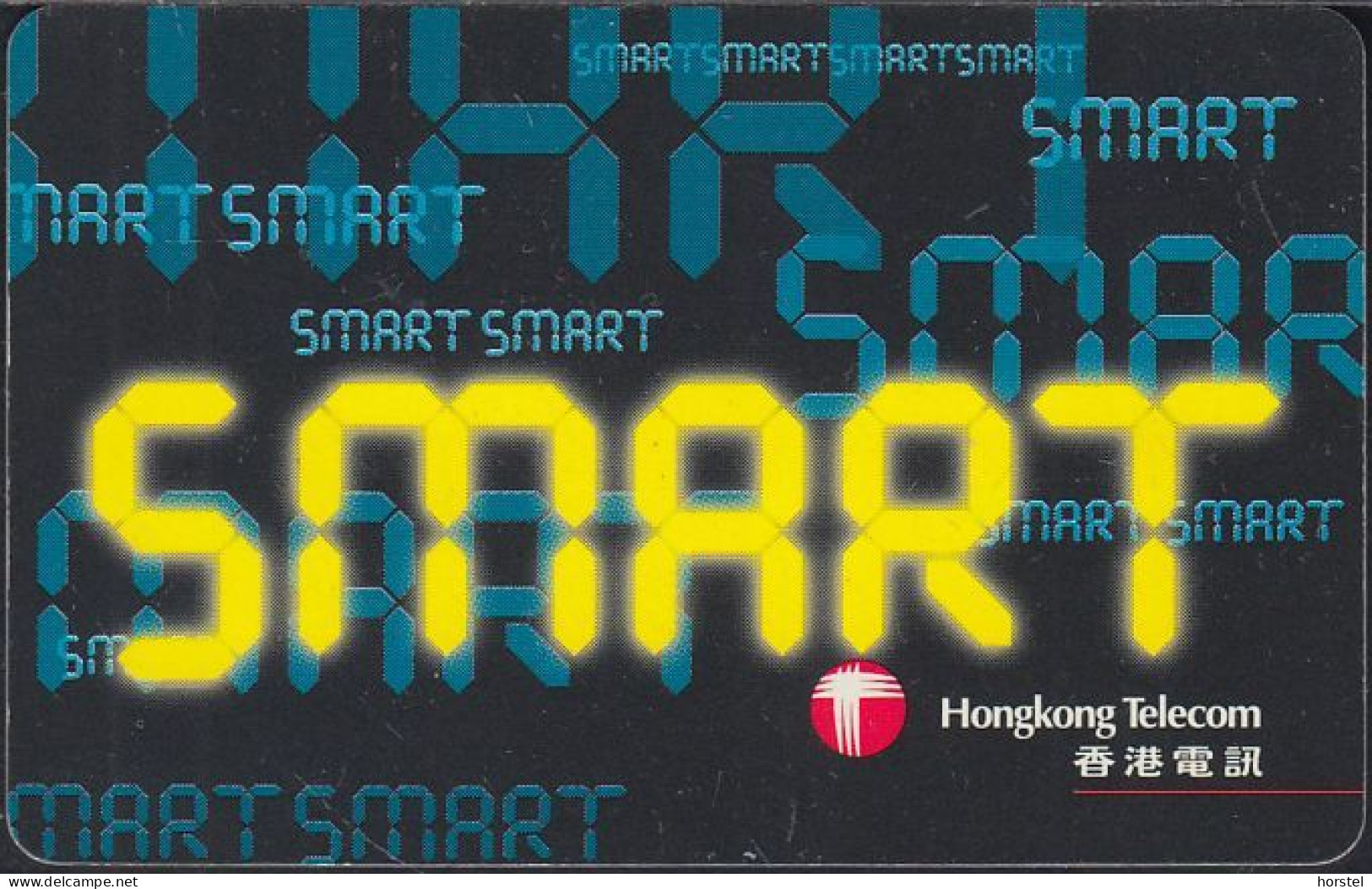 Hongkong - HKT-SMA-0004B - Smart - Yellow/black $100 Blue - SC7 - Hong Kong