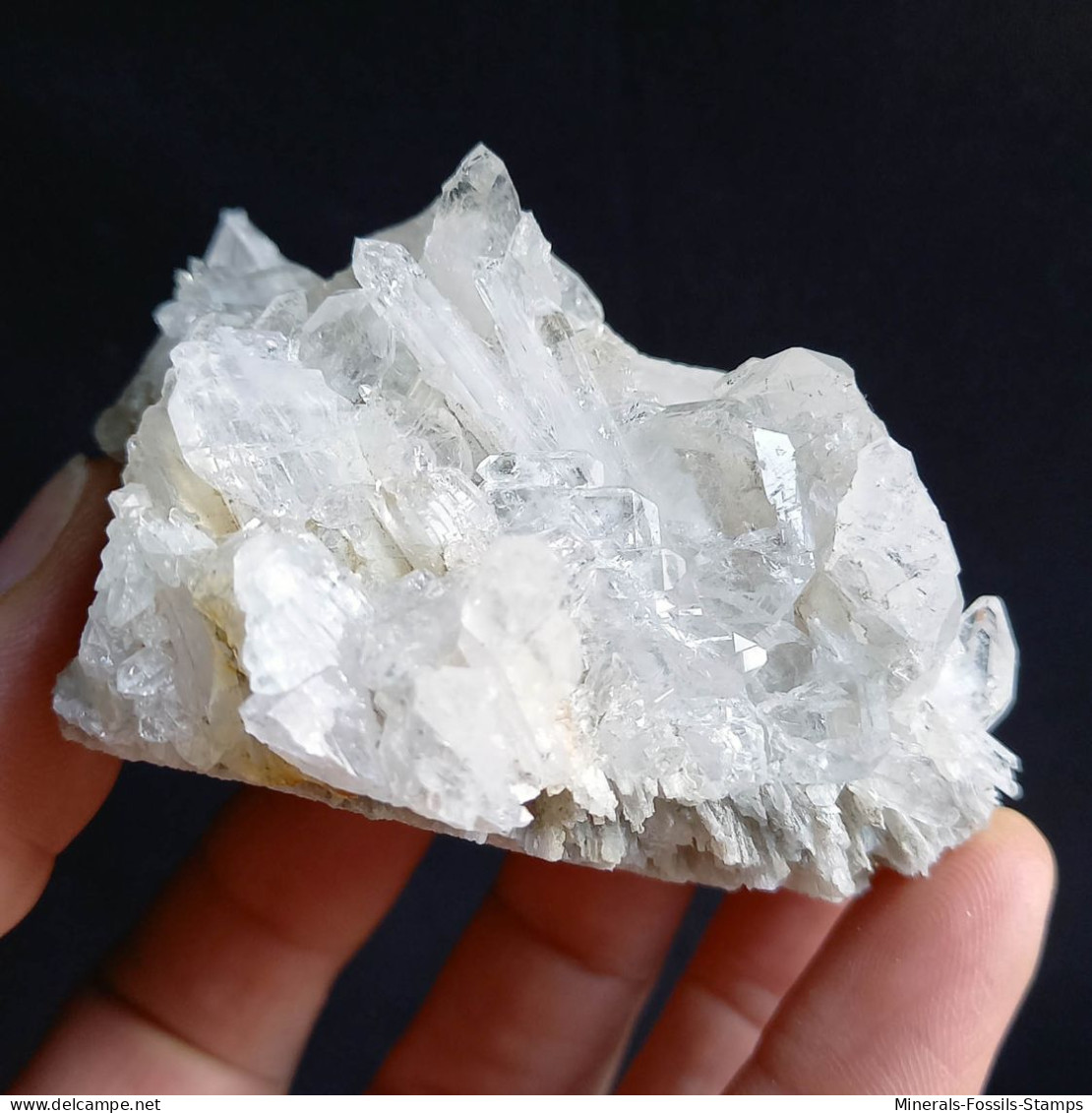 #BRA2.05 Magnifiques Cristaux De QUARTZ 'Faden' (Col Du Galibier, France) - Minéraux