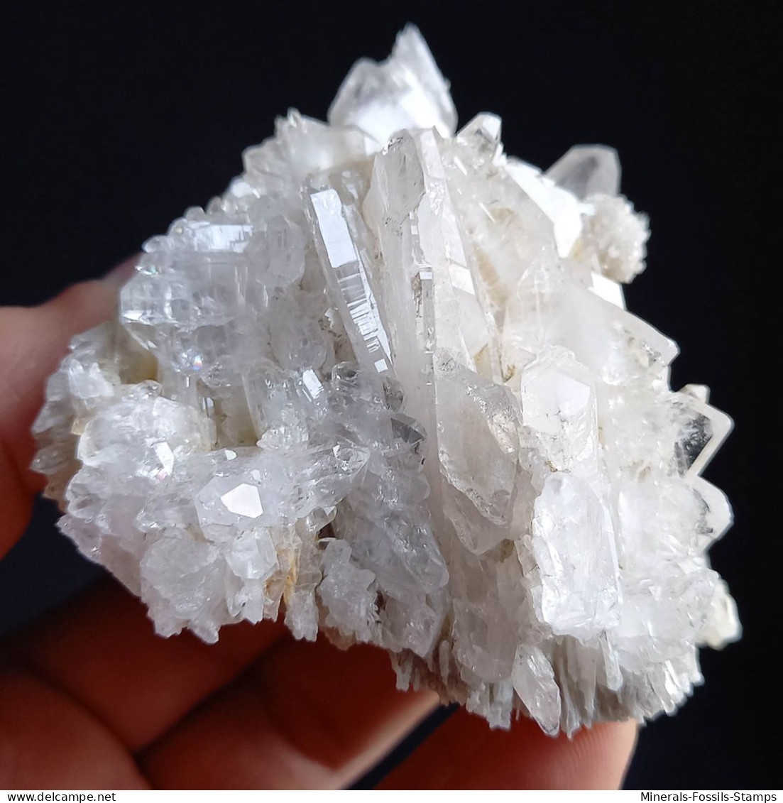 #BRA2.05 Magnifiques cristaux de QUARTZ 'Faden' (Col du Galibier, France)