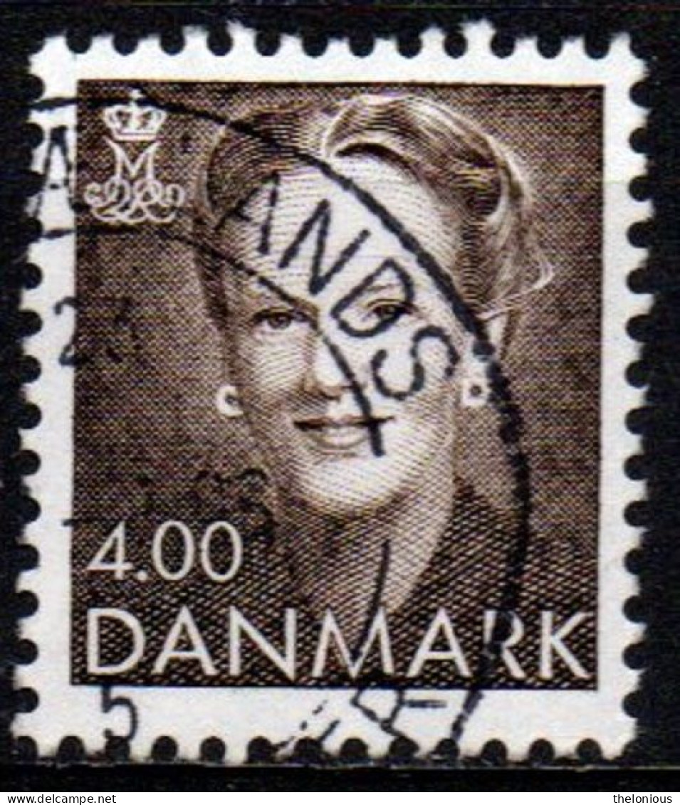 # Danimarca 1996 - Regina Margrethe II Serie 3 - 4 Dkr - Usado