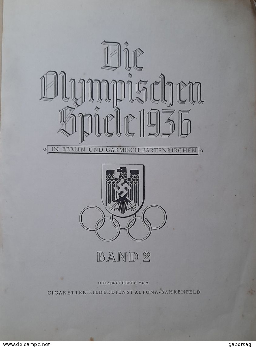 Die Olympischen Spiele 1936 In Berlin Und Garmisch-Partenkirchen 1-2 Band - 3. Frühe Neuzeit (vor 1789)